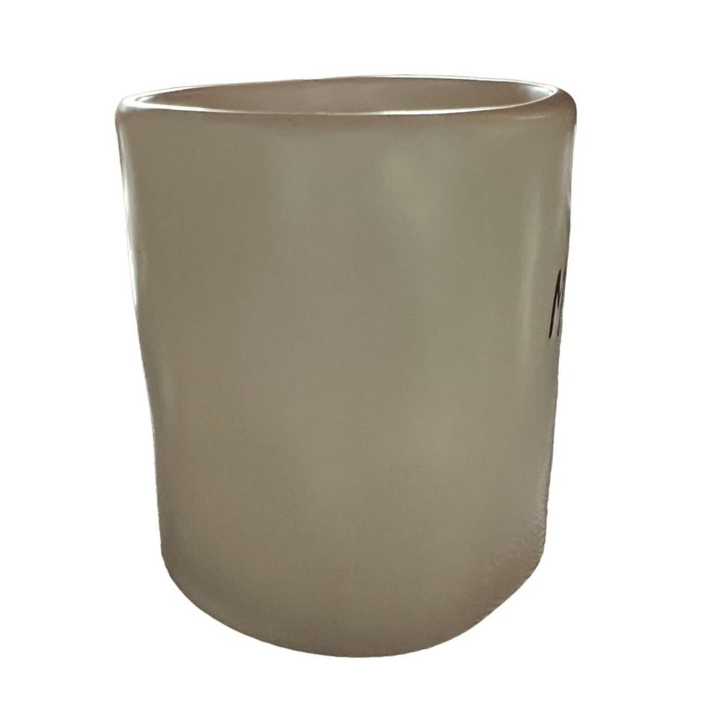 Rae Dunn MEDITATE Mug Ceramic White with Black Lettering - Picture 8 of 12